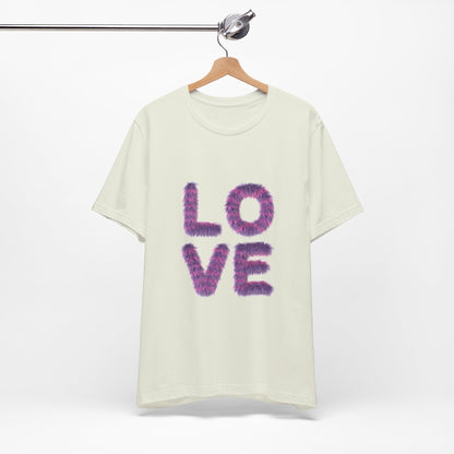 A Sign of Love Customized Unisex Jersey Short Sleeve Tee