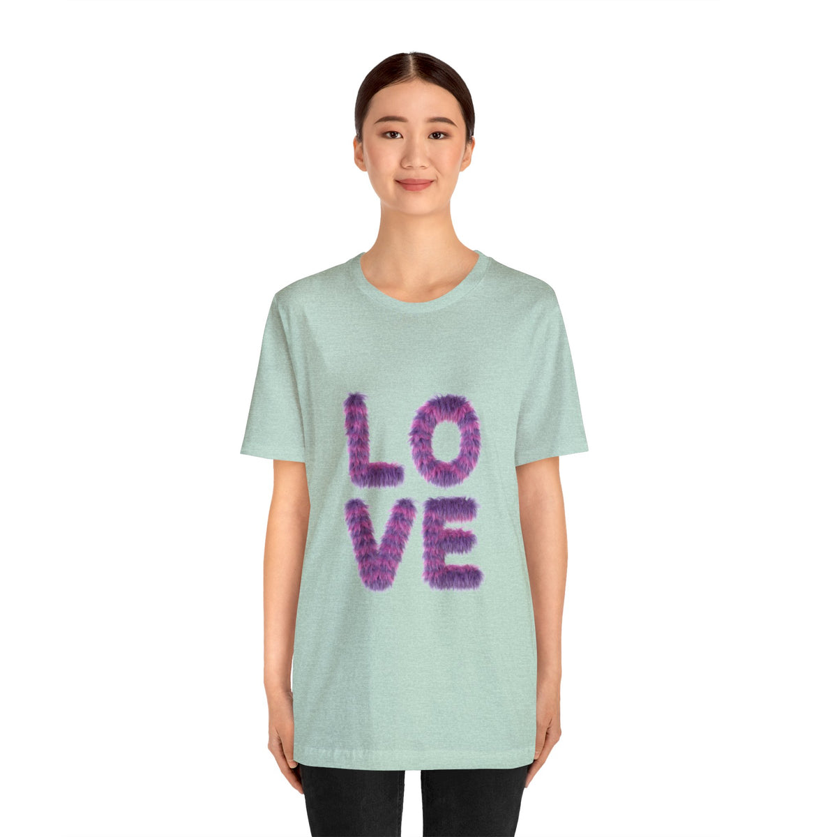A Sign of Love Customized Unisex Jersey Short Sleeve Tee