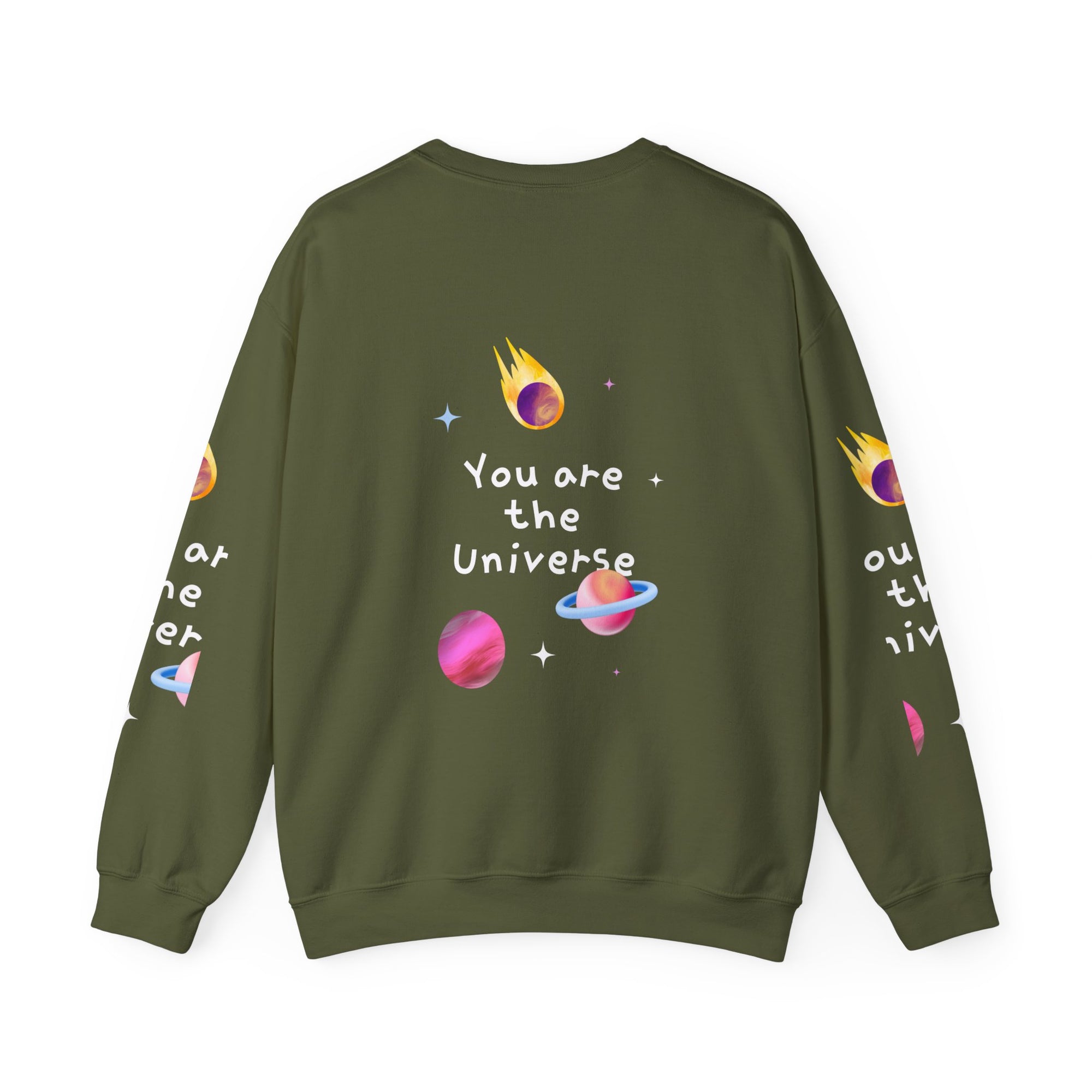 You Are The Universe Customized Unisex Heavy Blend™ Crewneck Sweatshirt