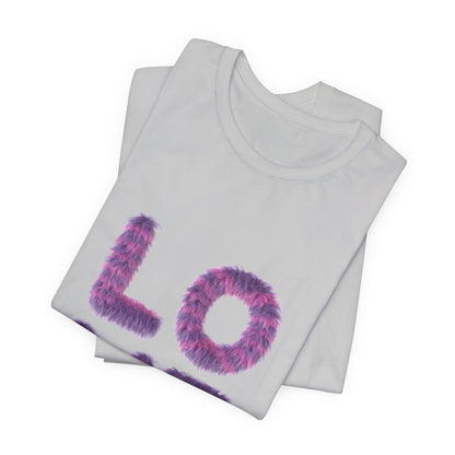 A Sign of Love Customized Unisex Jersey Short Sleeve Tee
