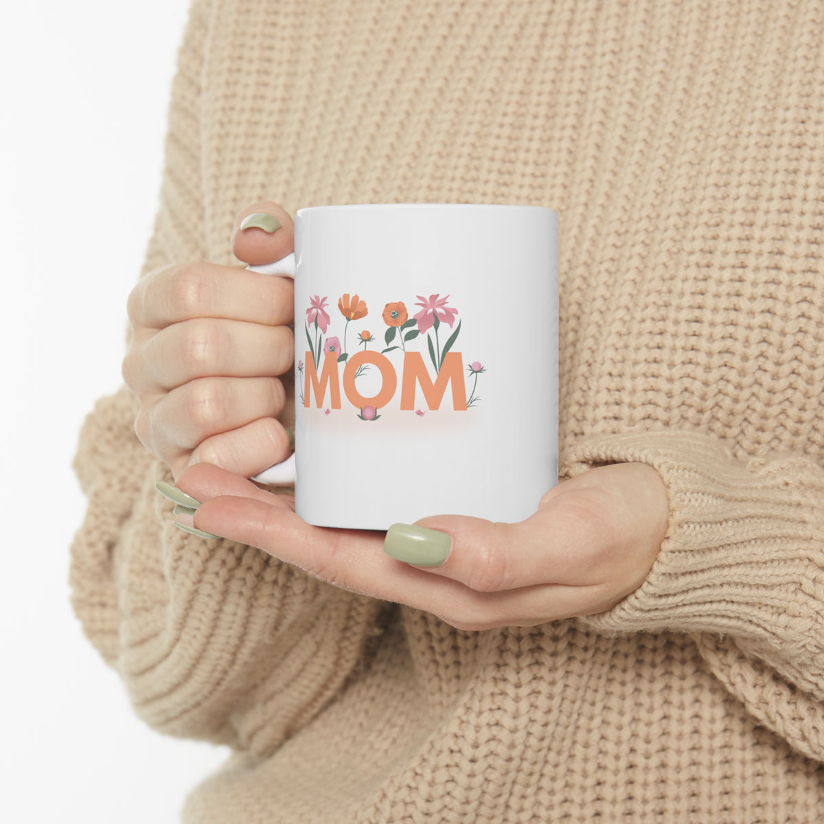 Love For Mom Customized Ceramic Mug 11oz