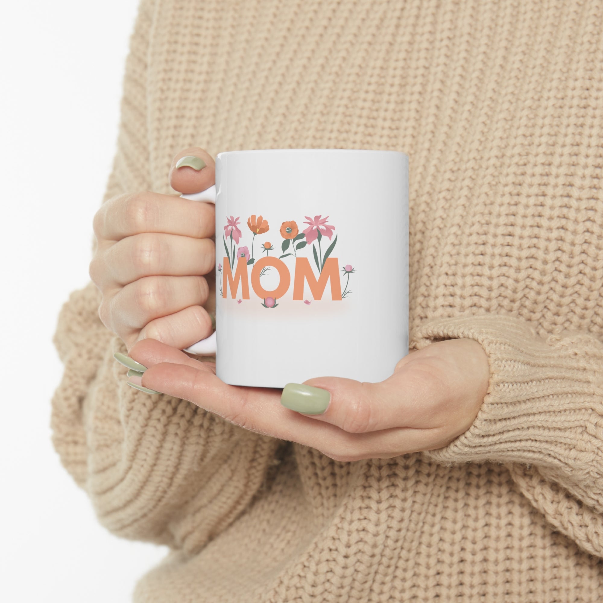 Love For Mom Customized Ceramic Mug 11oz