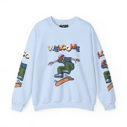 Welcome Skaters Customized Unisex Heavy Blend™ Crewneck Sweatshirt