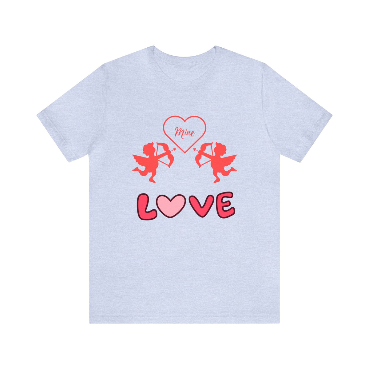 The Symbol of Love Customized Unisex Jersey Short Sleeve Tee