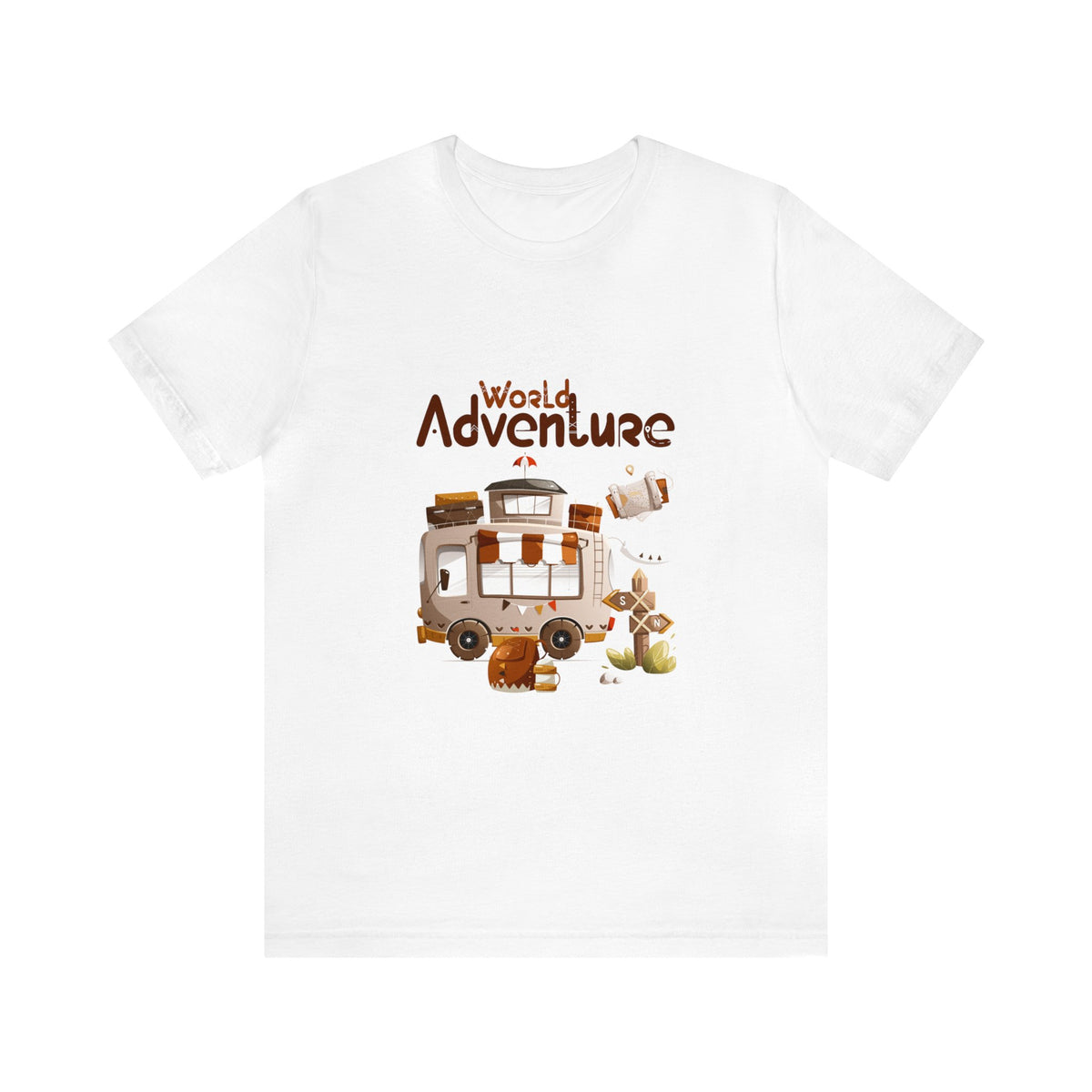 World Adventure Customized Unisex Jersey Short Sleeve Tee