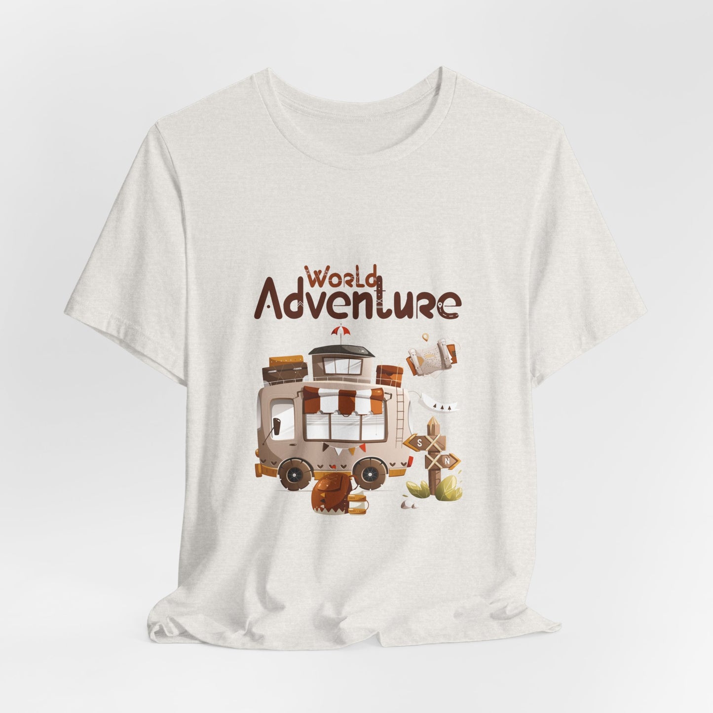 World Adventure Customized Unisex Jersey Short Sleeve Tee