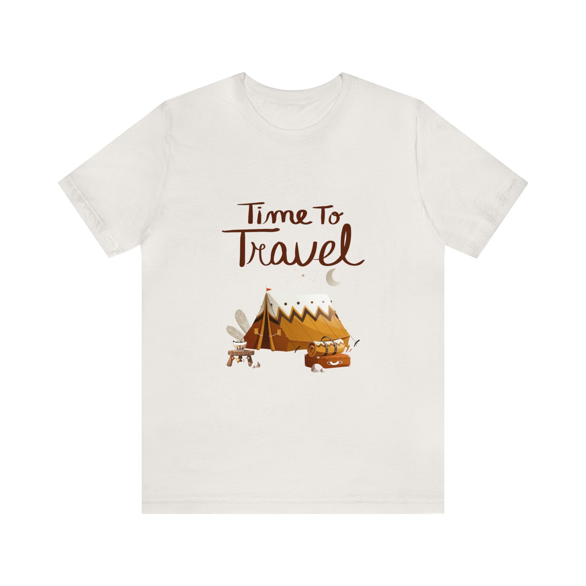 Time To Travel Customized Unisex Jersey Short Sleeve Tee