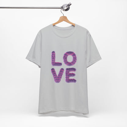 A Sign of Love Customized Unisex Jersey Short Sleeve Tee