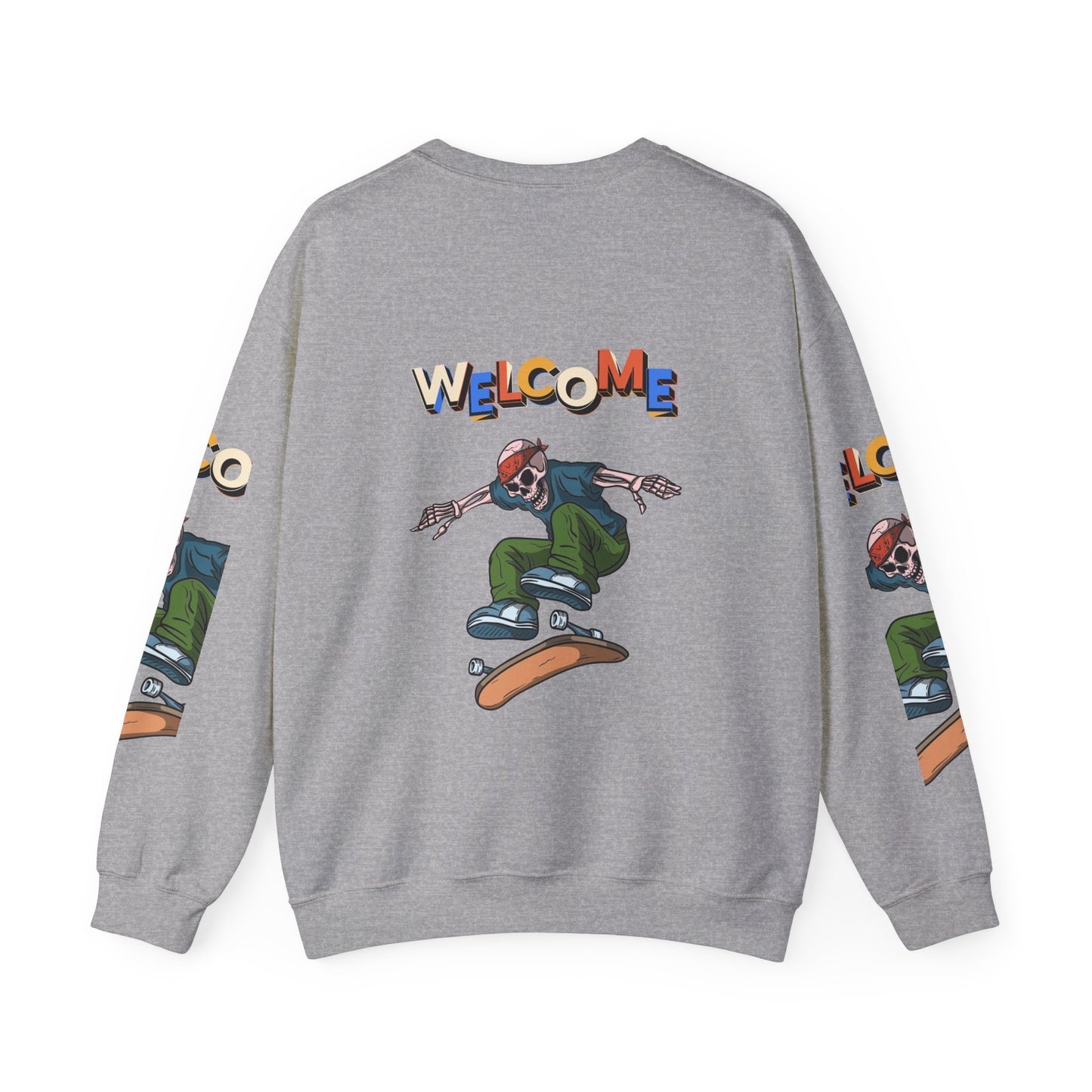 Welcome Skaters Customized Unisex Heavy Blend™ Crewneck Sweatshirt