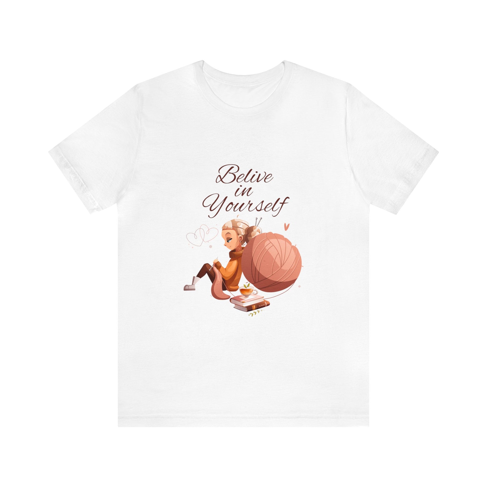 Believe in Yourself Customized Unisex Jersey Short Sleeve Tee