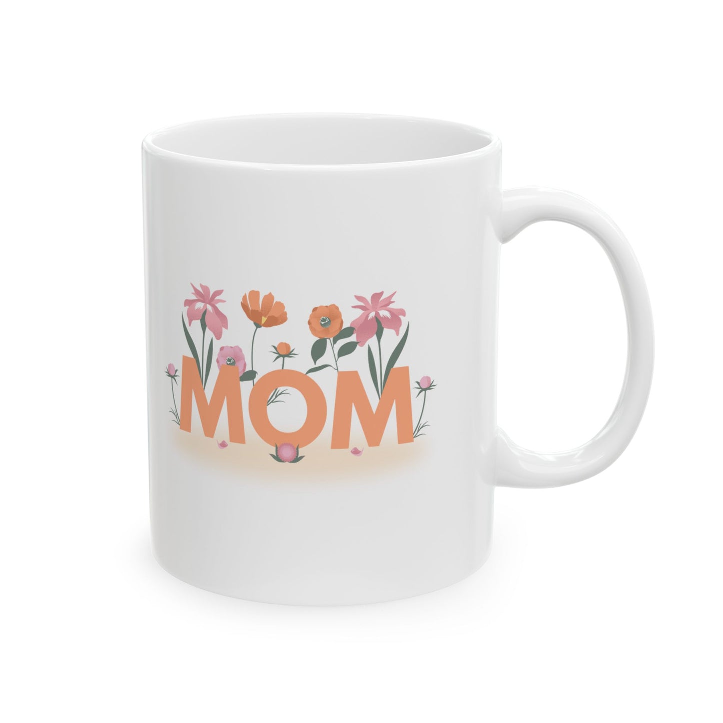 Love For Mom Customized Ceramic Mug 11oz