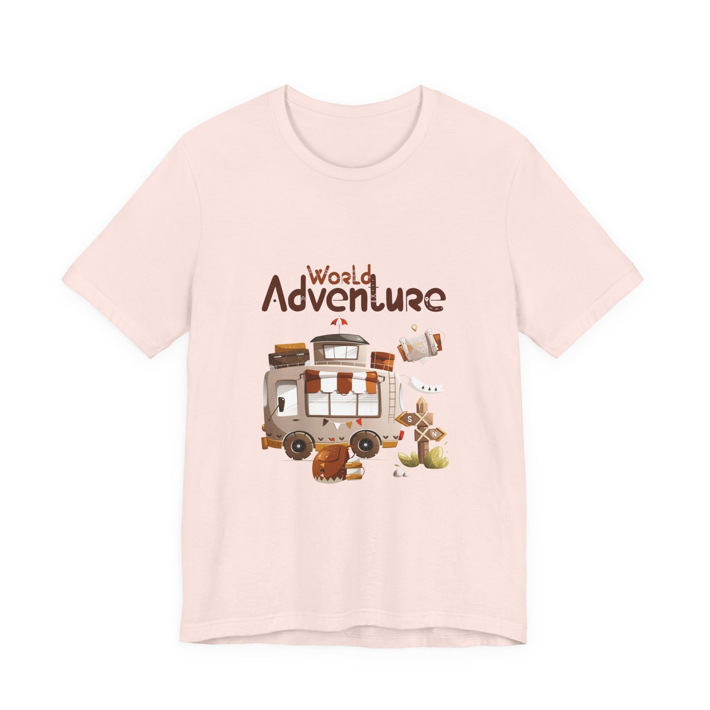 World Adventure Customized Unisex Jersey Short Sleeve Tee