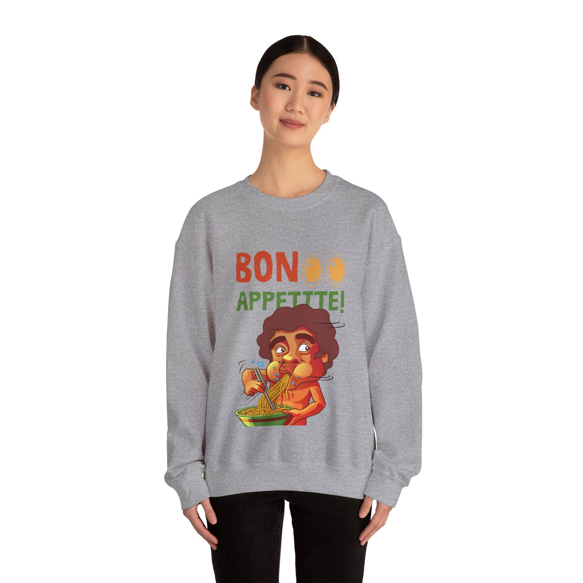 Bon Appetite Customized Unisex Heavy Blend™ Crewneck Sweatshirt