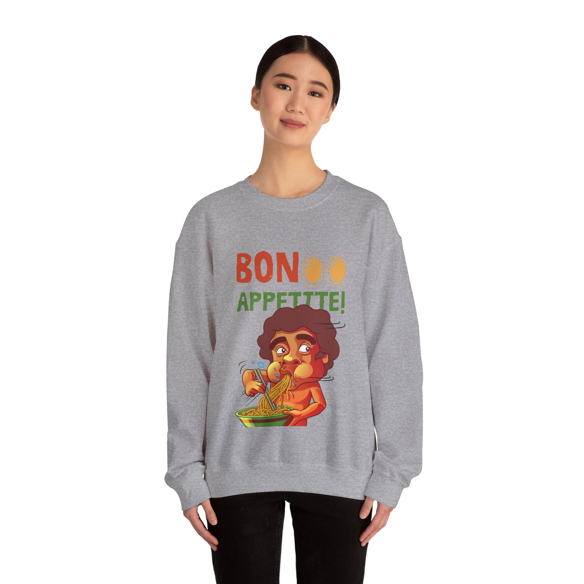 Bon Appetite Customized Unisex Heavy Blend™ Crewneck Sweatshirt