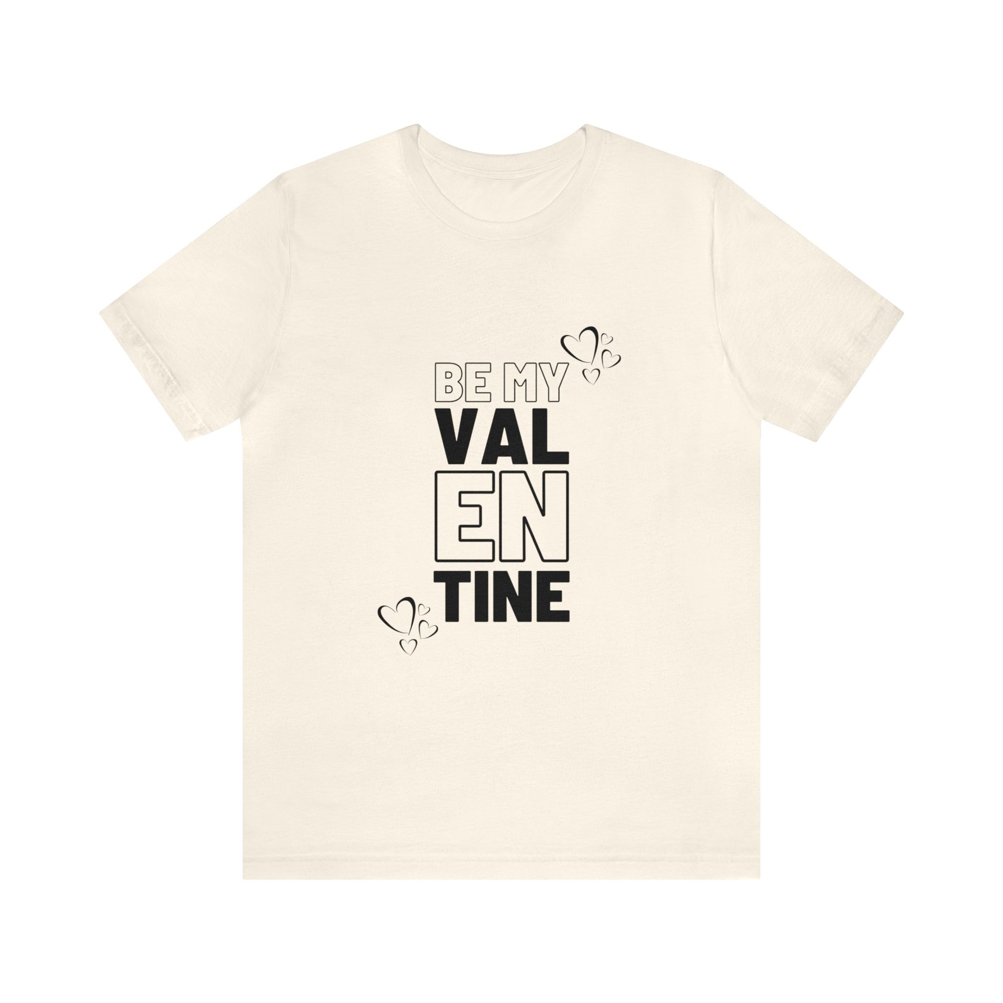 Be My Valentine Customized Unisex Jersey Short Sleeve Tee For Your Love