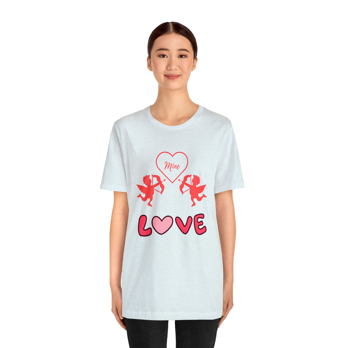 The Symbol of Love Customized Unisex Jersey Short Sleeve Tee
