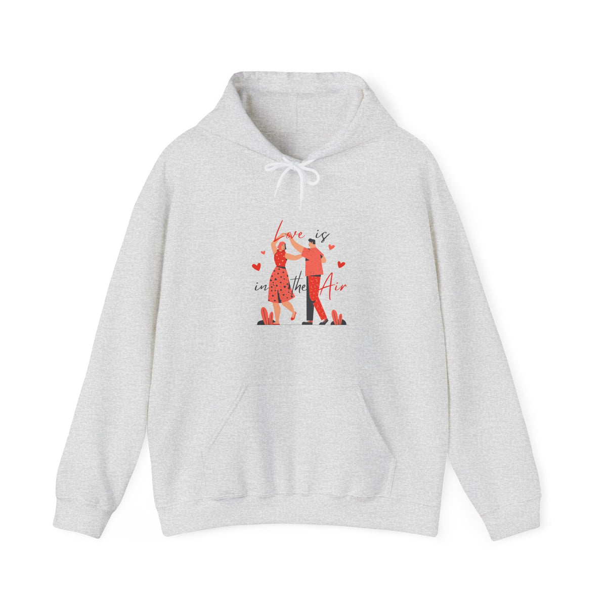 Love is in The Air Customized Unisex Heavy Blend™ Hooded Sweatshirt