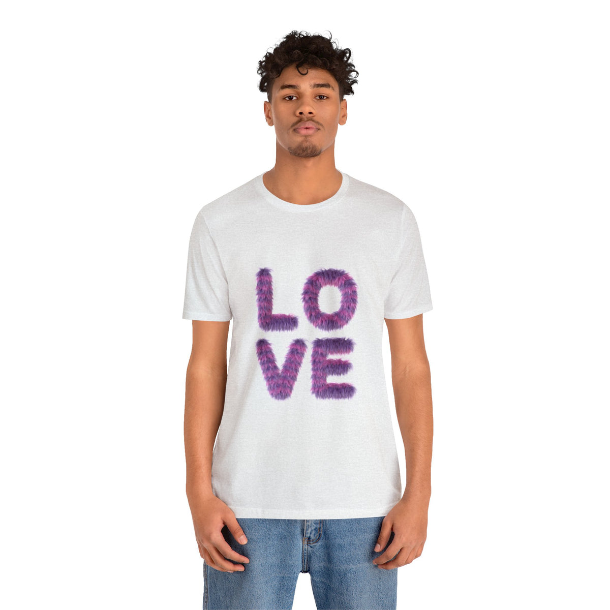 A Sign of Love Customized Unisex Jersey Short Sleeve Tee