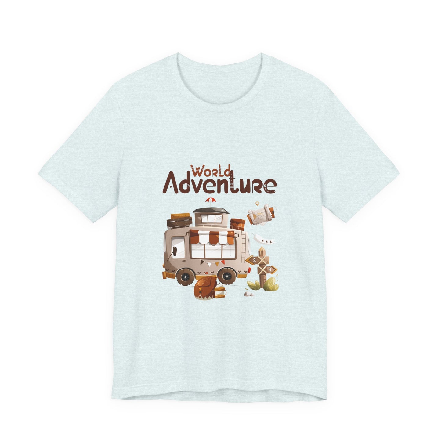 World Adventure Customized Unisex Jersey Short Sleeve Tee