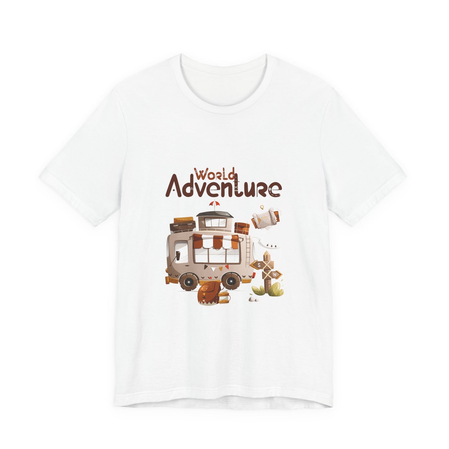 World Adventure Customized Unisex Jersey Short Sleeve Tee