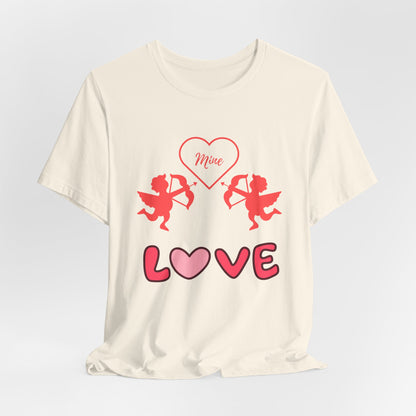 The Symbol of Love Customized Unisex Jersey Short Sleeve Tee