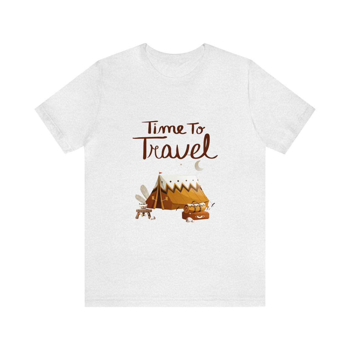 Time To Travel Customized Unisex Jersey Short Sleeve Tee