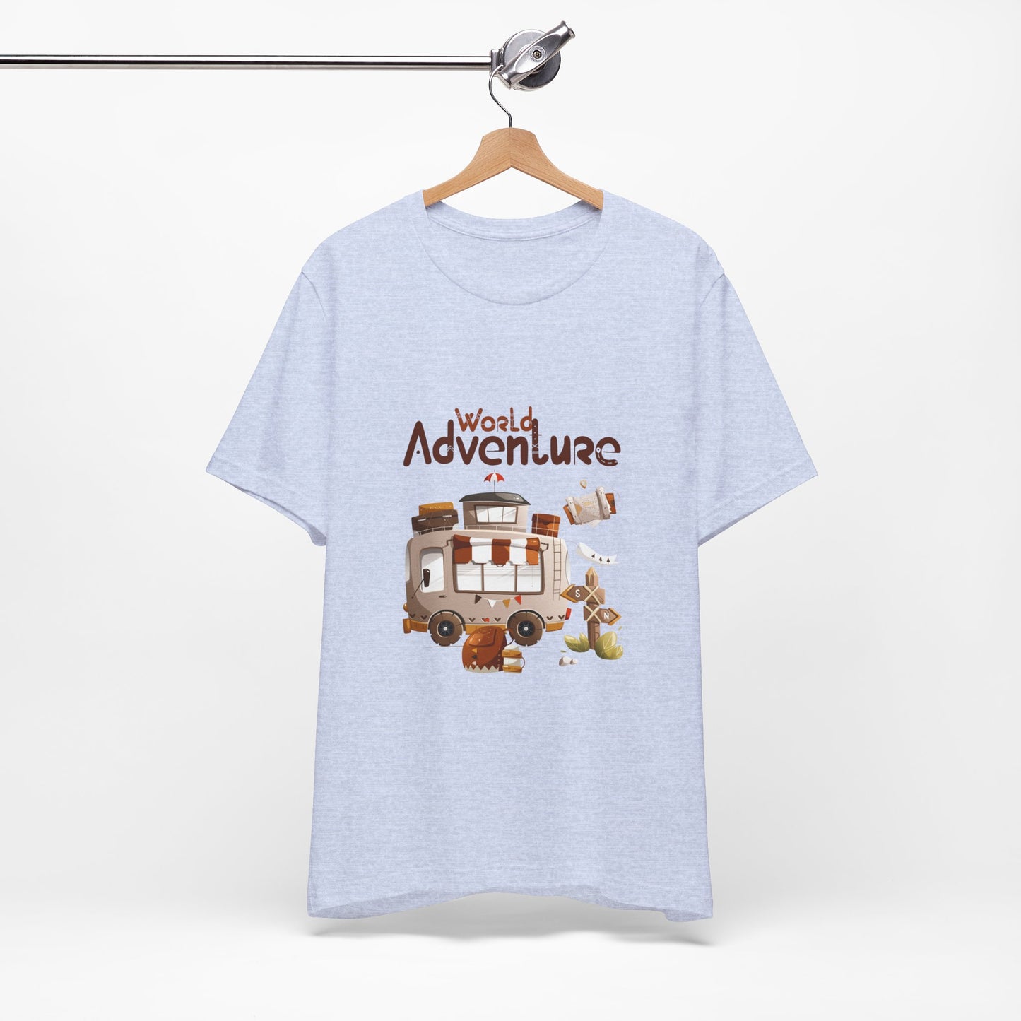 World Adventure Customized Unisex Jersey Short Sleeve Tee