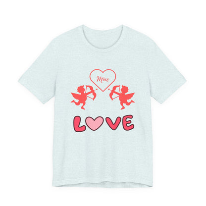The Symbol of Love Customized Unisex Jersey Short Sleeve Tee