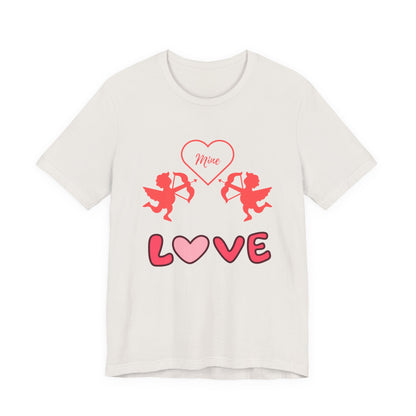 The Symbol of Love Customized Unisex Jersey Short Sleeve Tee
