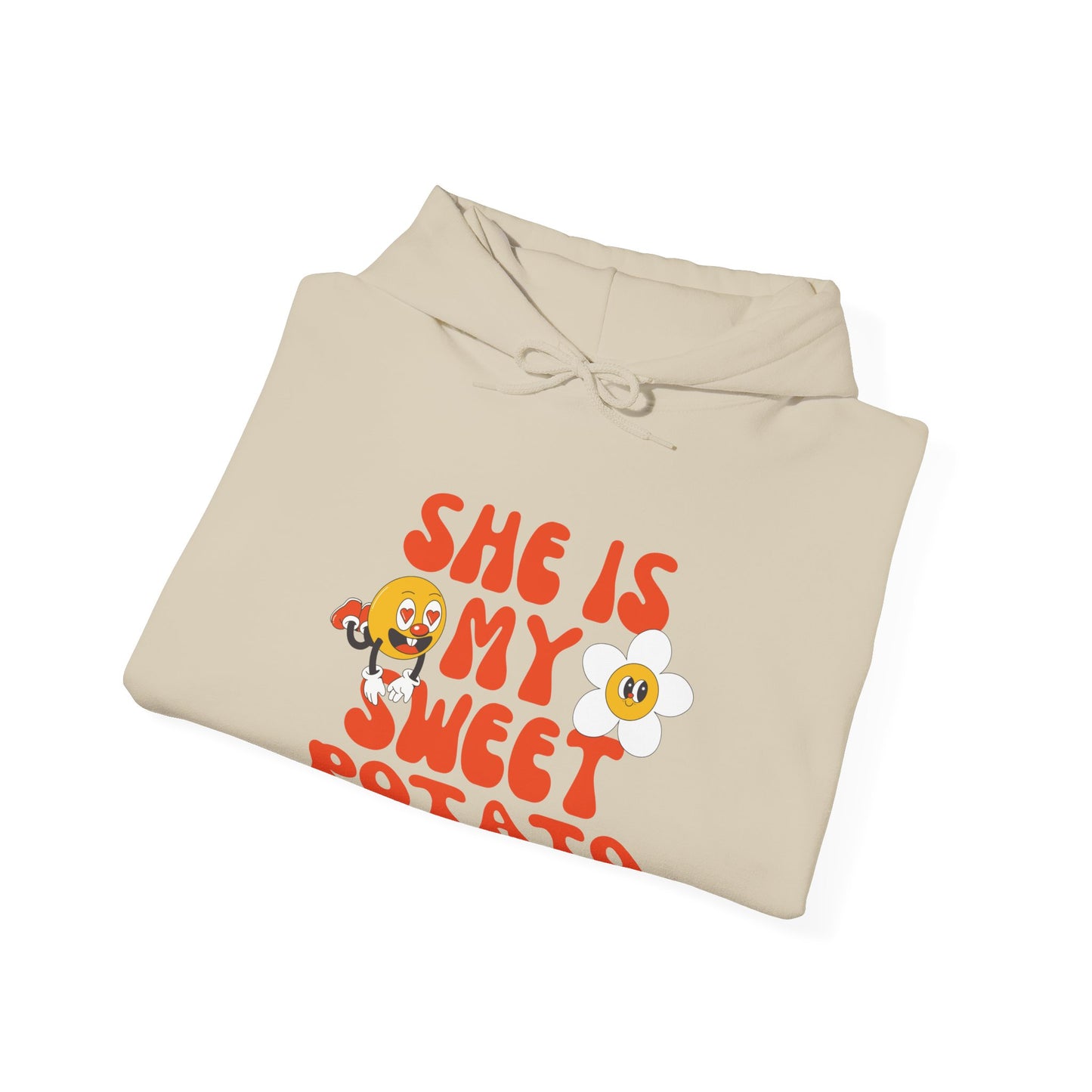 She is My Sweet Potato Customized Unisex Heavy Blend™ Hooded Sweatshirt
