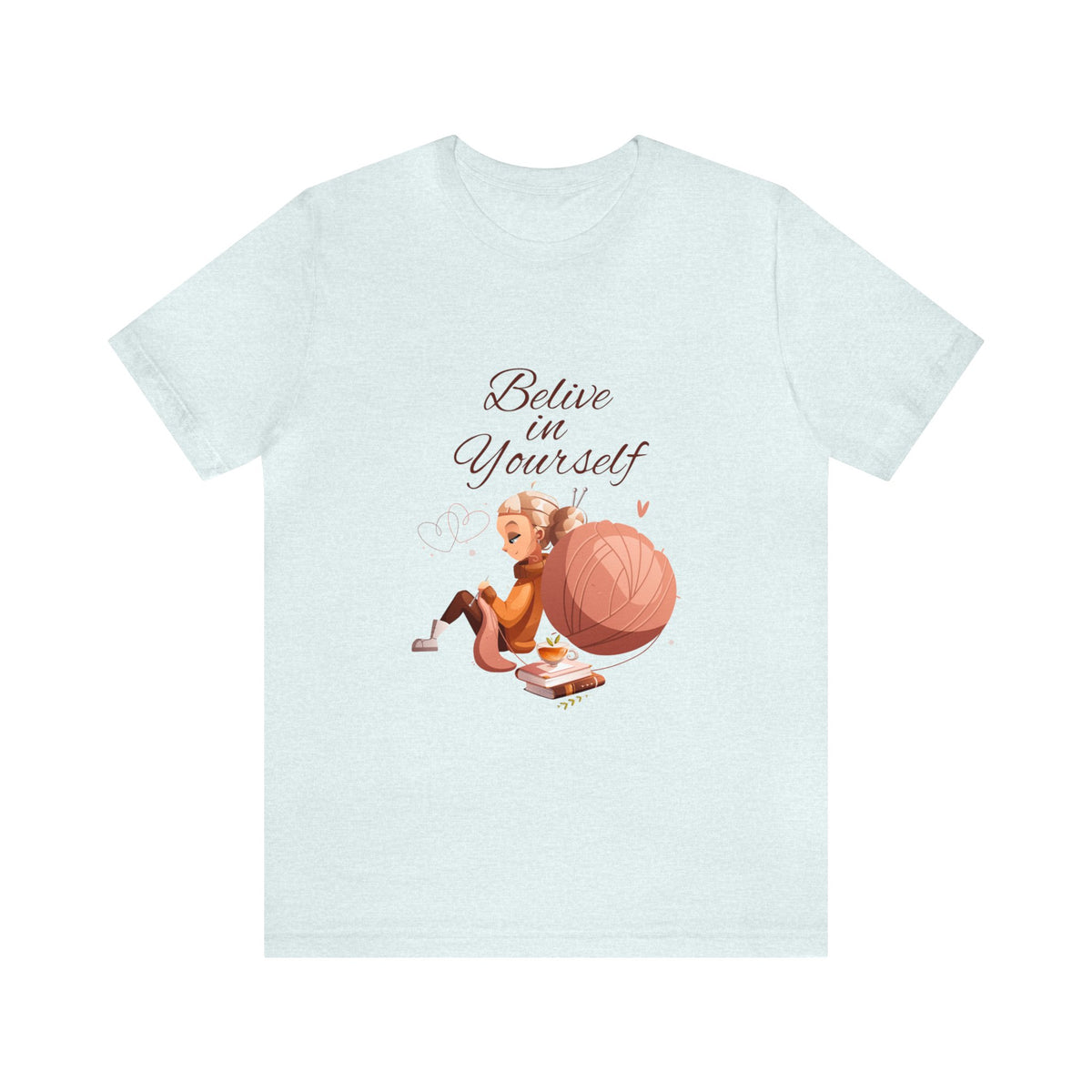 Believe in Yourself Customized Unisex Jersey Short Sleeve Tee