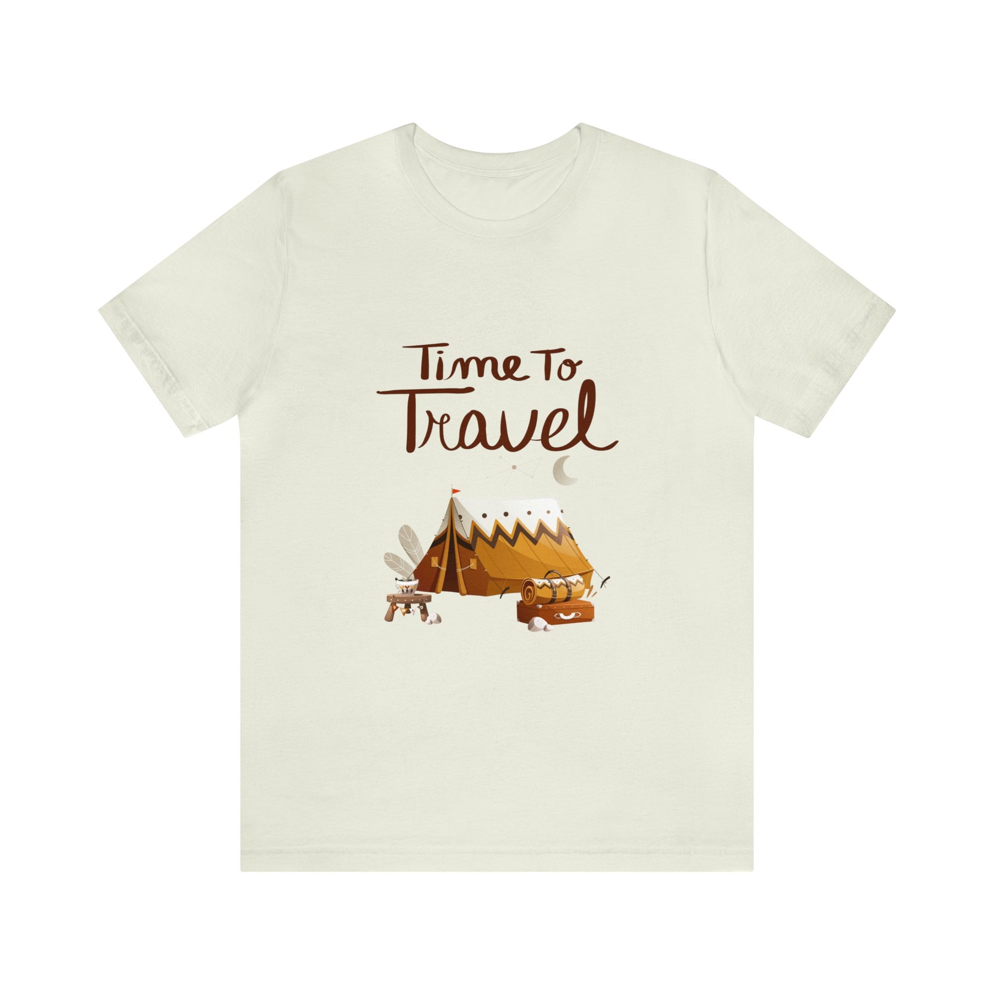 Time To Travel Customized Unisex Jersey Short Sleeve Tee