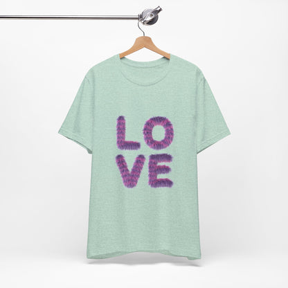 A Sign of Love Customized Unisex Jersey Short Sleeve Tee