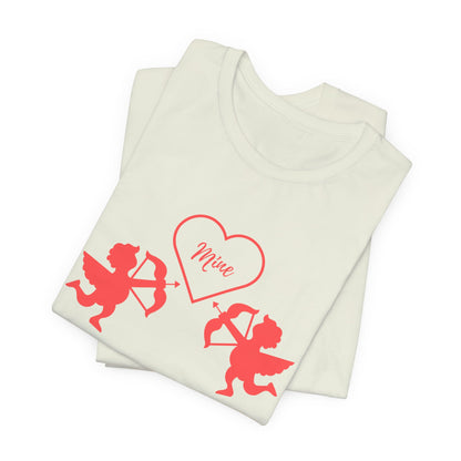 The Symbol of Love Customized Unisex Jersey Short Sleeve Tee