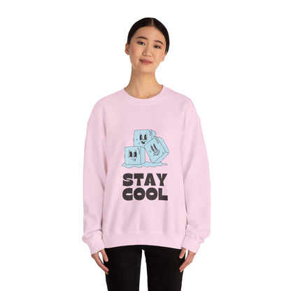 Stay Cool Customized Unisex Heavy Blend™ Crewneck Sweatshirt