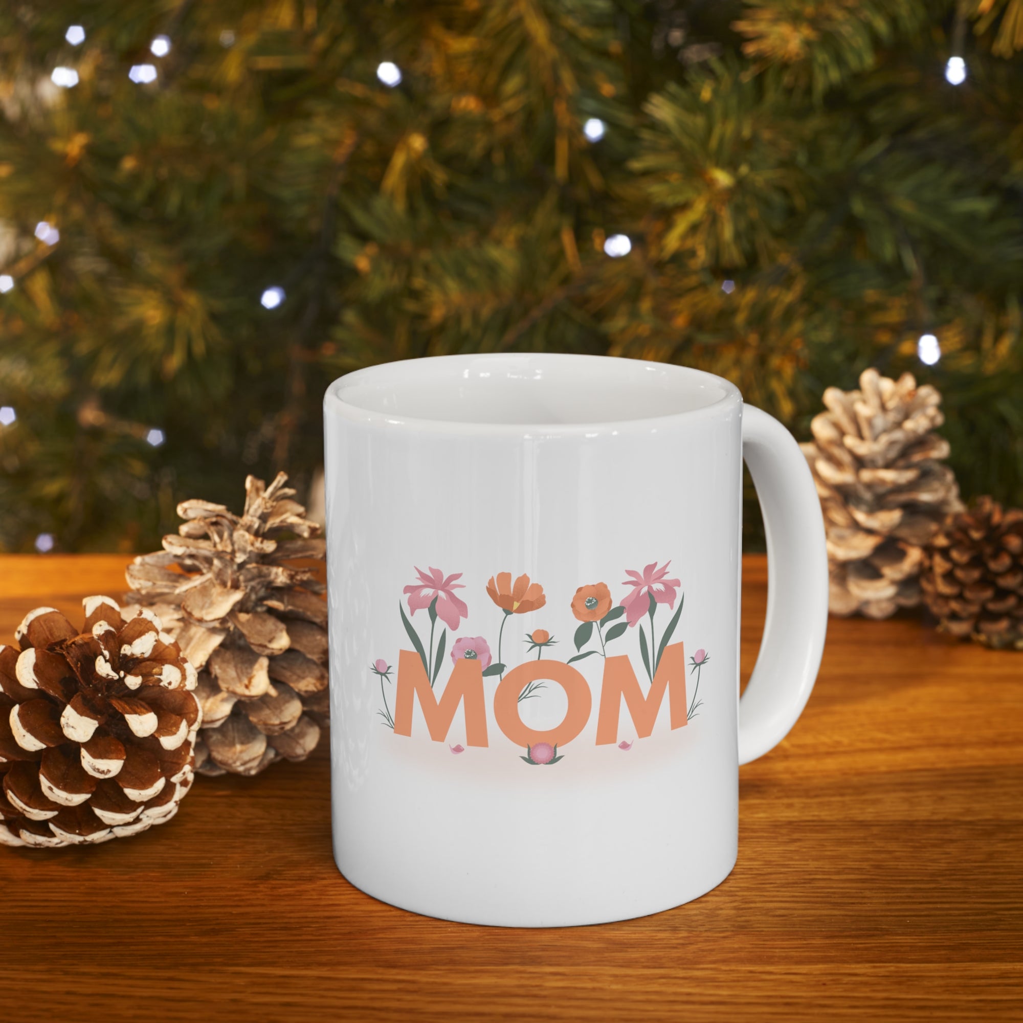 Love For Mom Customized Ceramic Mug 11oz
