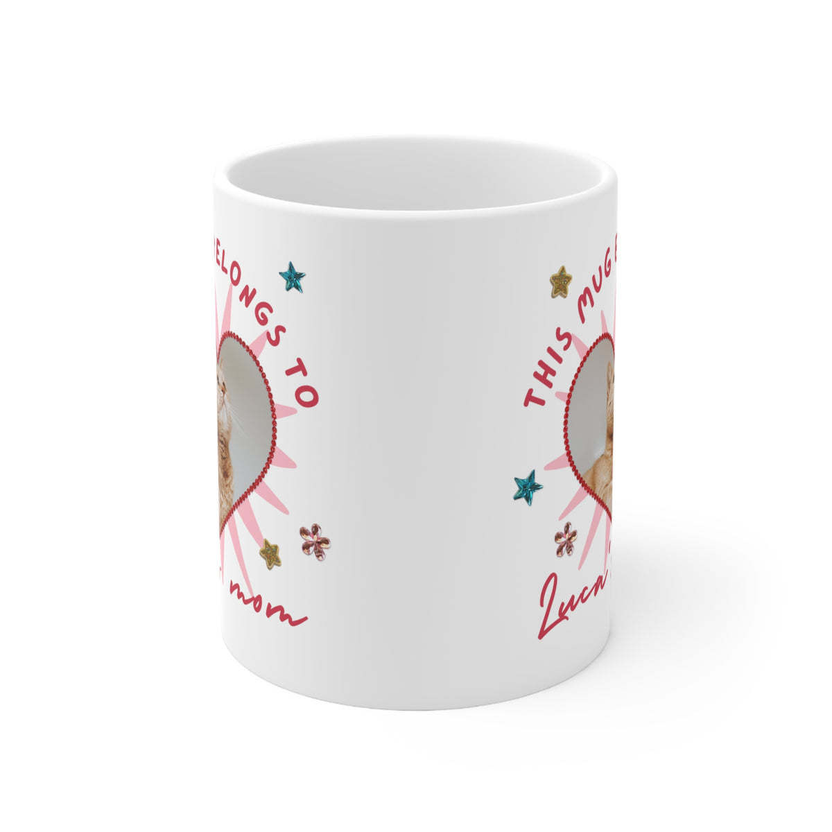 Lover&#39;s Mom Customized Ceramic Mug 11oz