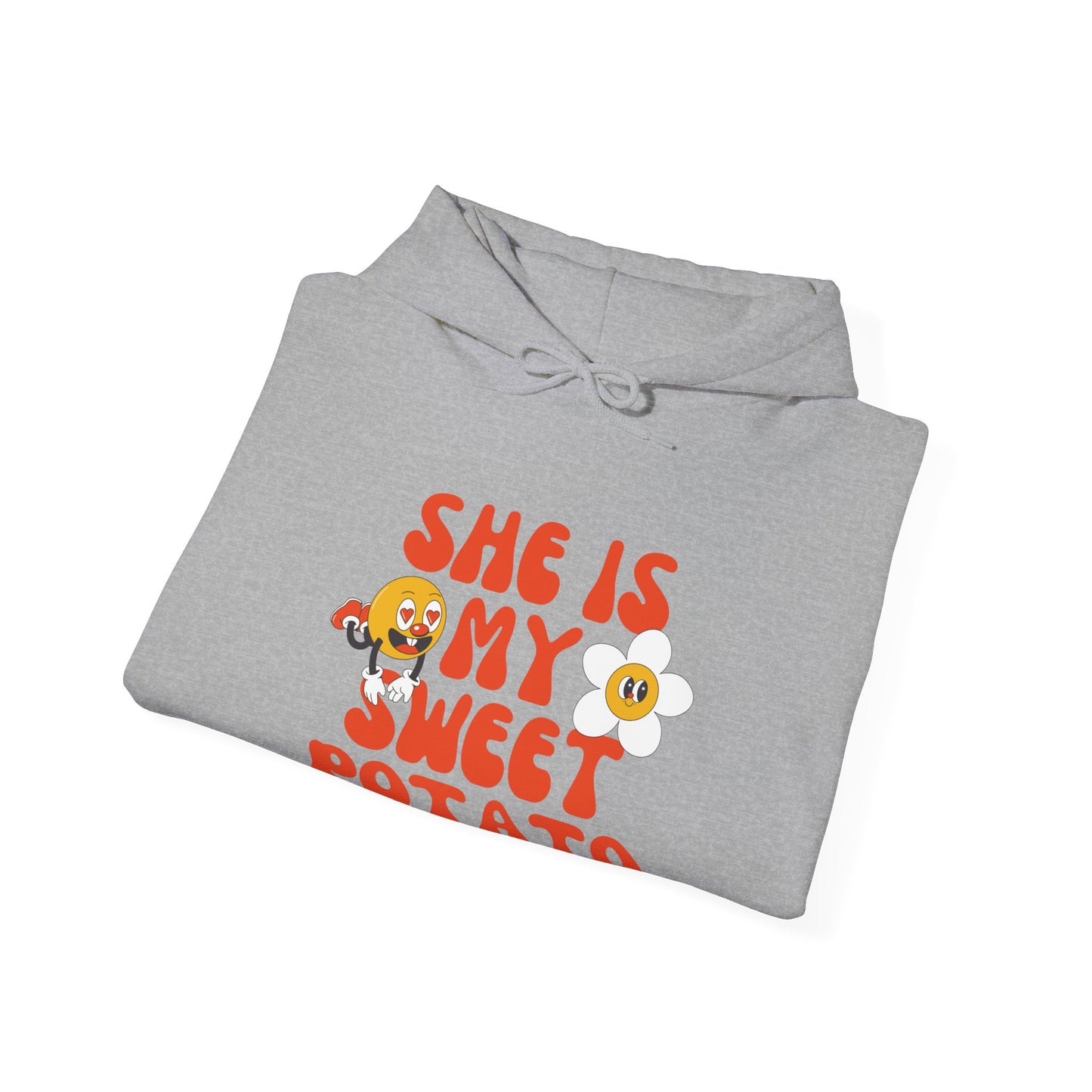 She is My Sweet Potato Customized Unisex Heavy Blend™ Hooded Sweatshirt