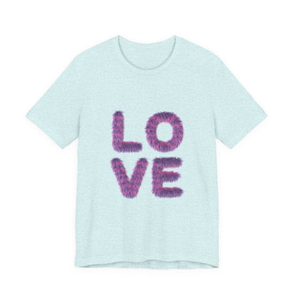 A Sign of Love Customized Unisex Jersey Short Sleeve Tee