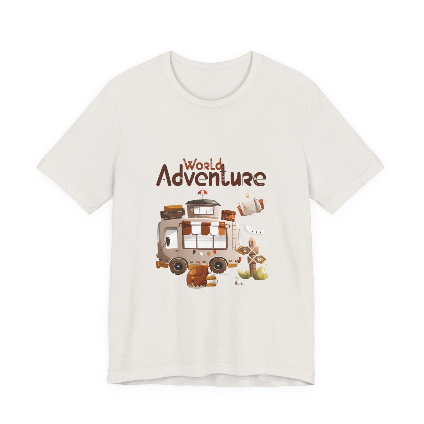 World Adventure Customized Unisex Jersey Short Sleeve Tee