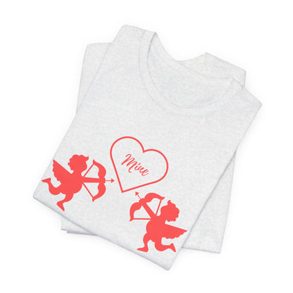 The Symbol of Love Customized Unisex Jersey Short Sleeve Tee