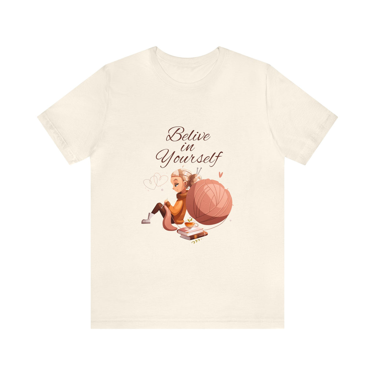 Believe in Yourself Customized Unisex Jersey Short Sleeve Tee