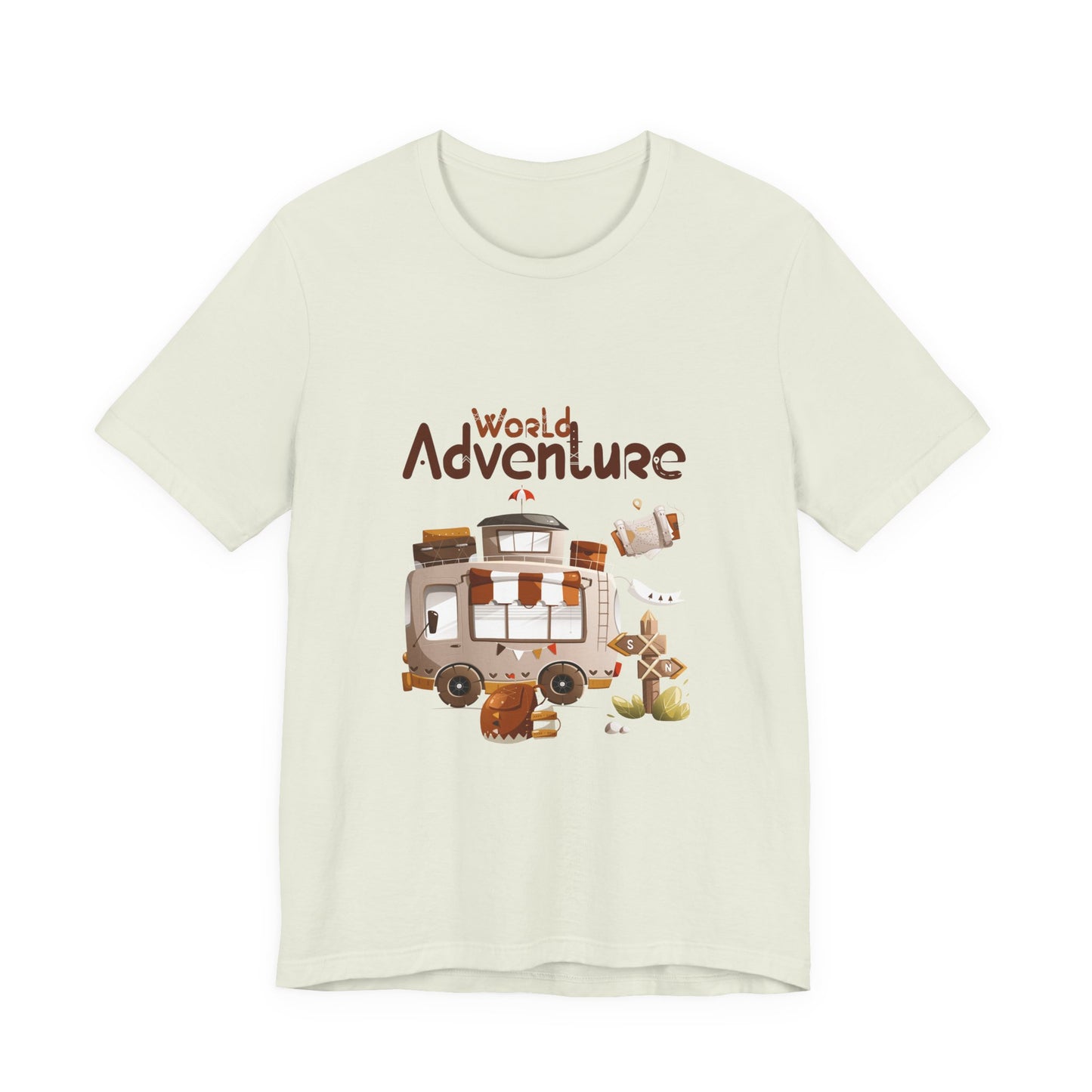 World Adventure Customized Unisex Jersey Short Sleeve Tee