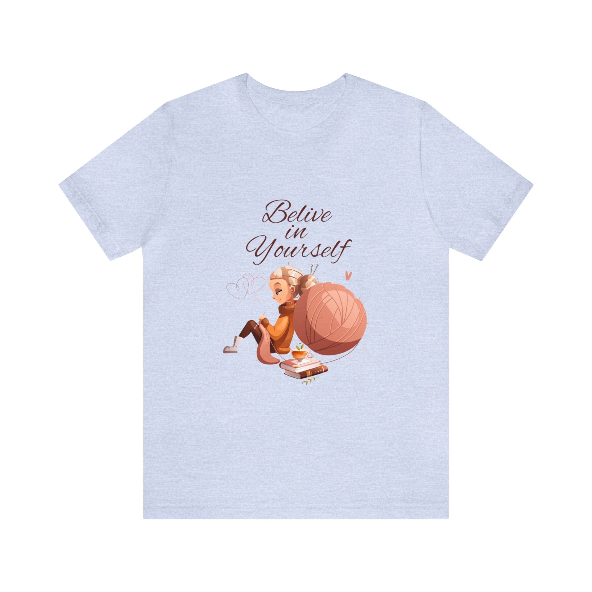 Believe in Yourself Customized Unisex Jersey Short Sleeve Tee