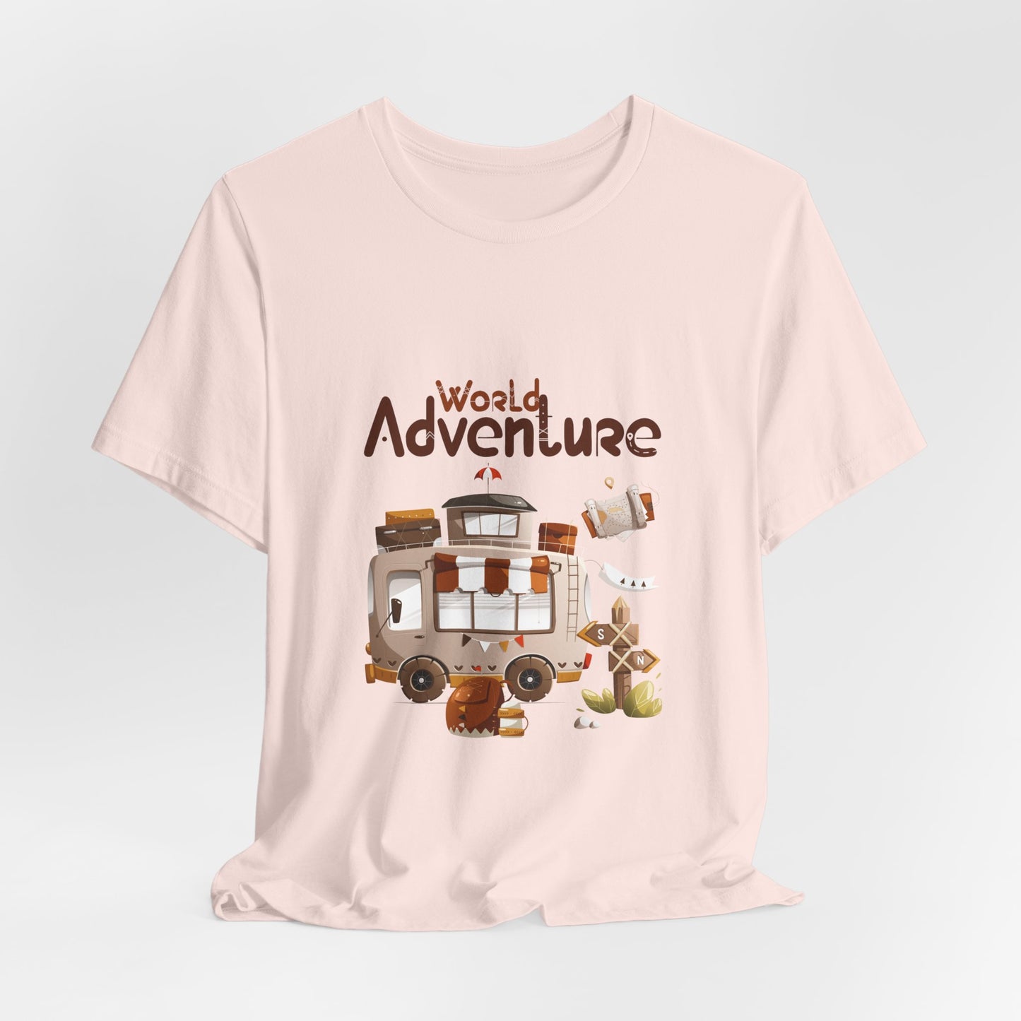 World Adventure Customized Unisex Jersey Short Sleeve Tee