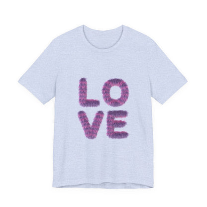A Sign of Love Customized Unisex Jersey Short Sleeve Tee