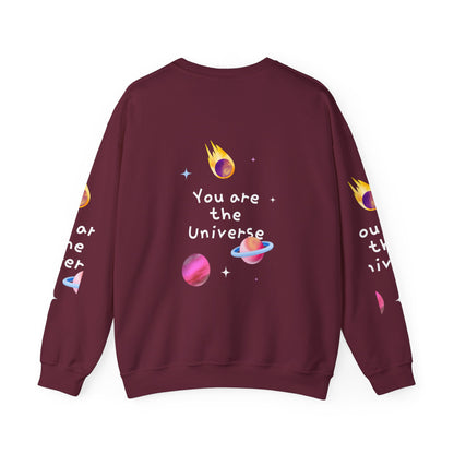 You Are The Universe Customized Unisex Heavy Blend™ Crewneck Sweatshirt
