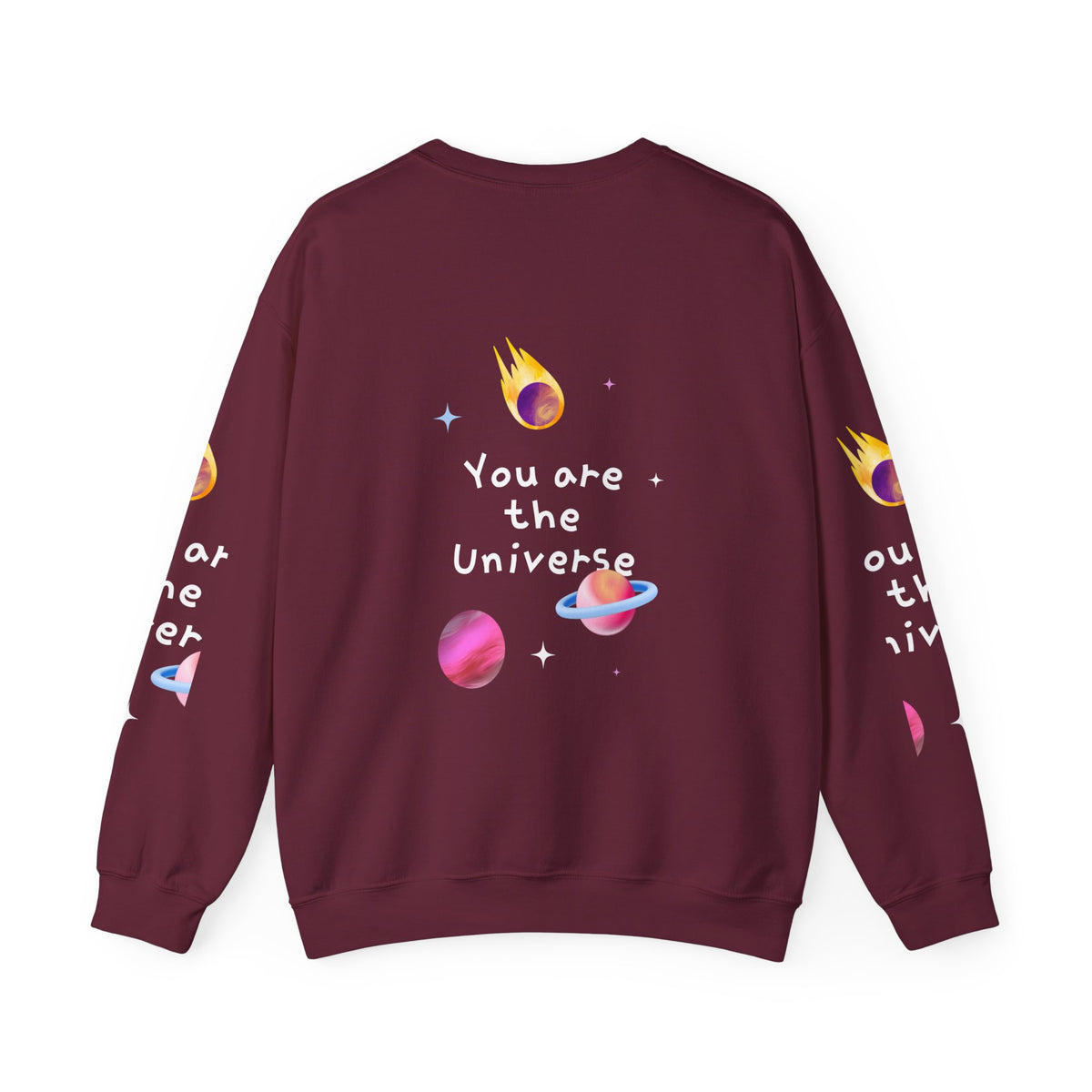 You Are The Universe Customized Unisex Heavy Blend™ Crewneck Sweatshirt