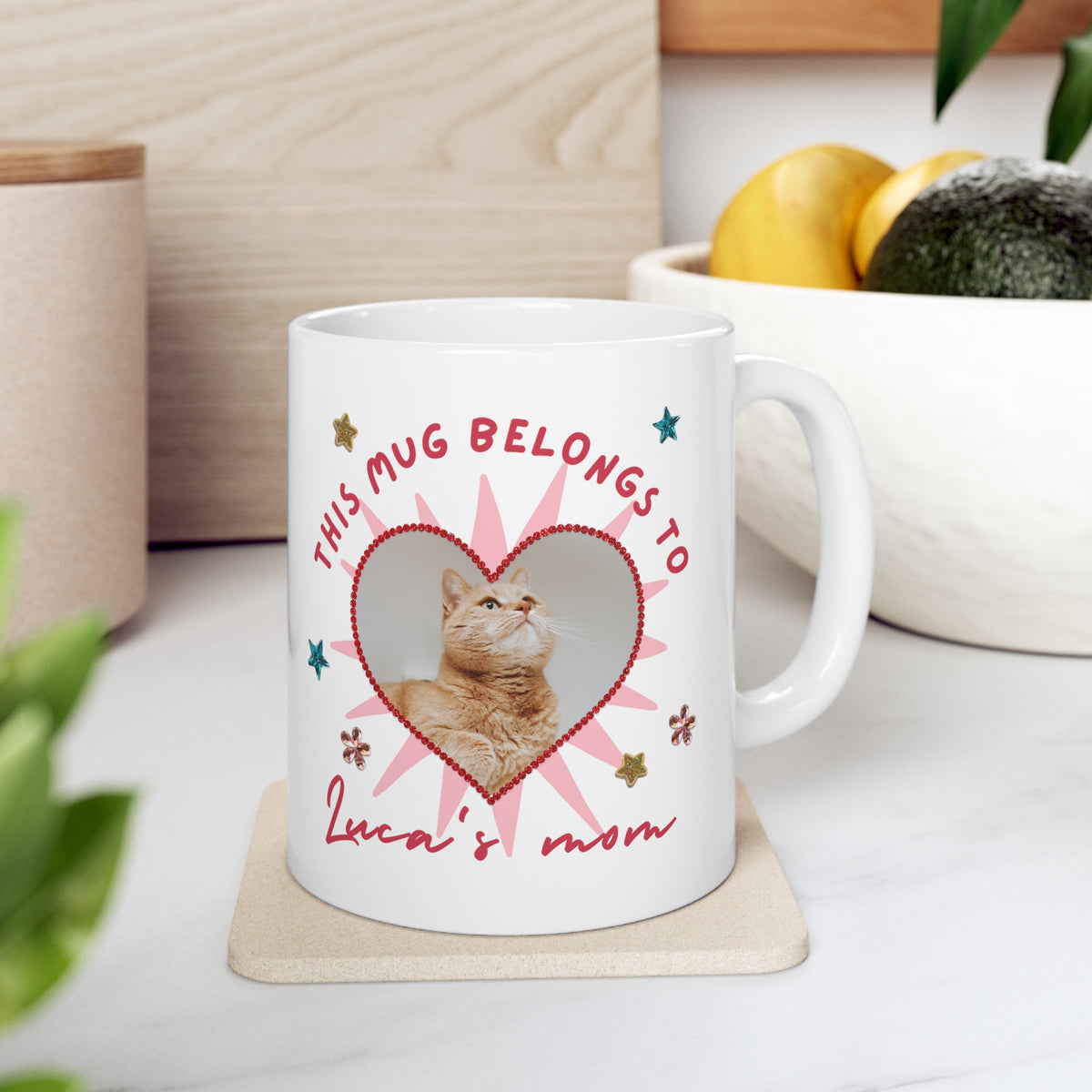 Lover&#39;s Mom Customized Ceramic Mug 11oz