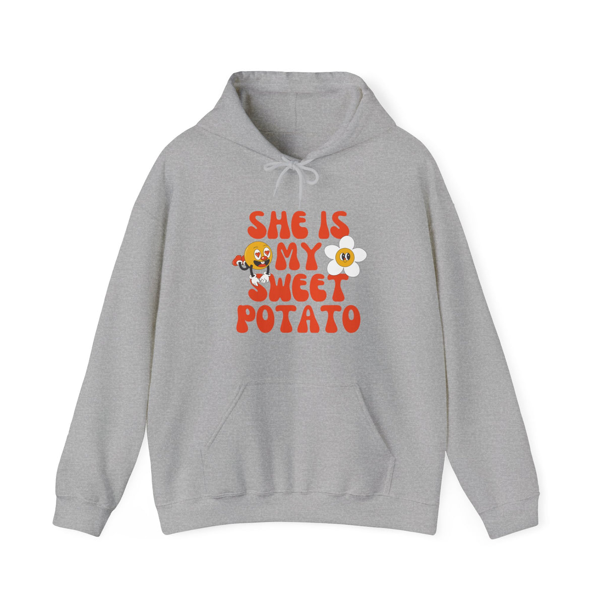 She is My Sweet Potato Customized Unisex Heavy Blend™ Hooded Sweatshirt